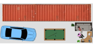 18x45 Self Storage in Altoona, IA