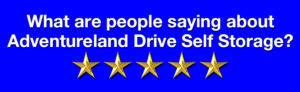 Customer-Reviews-Adventureland Drive Self Storage Altoona IA